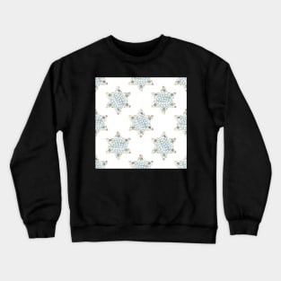 Floral Sheriffs Star Crewneck Sweatshirt